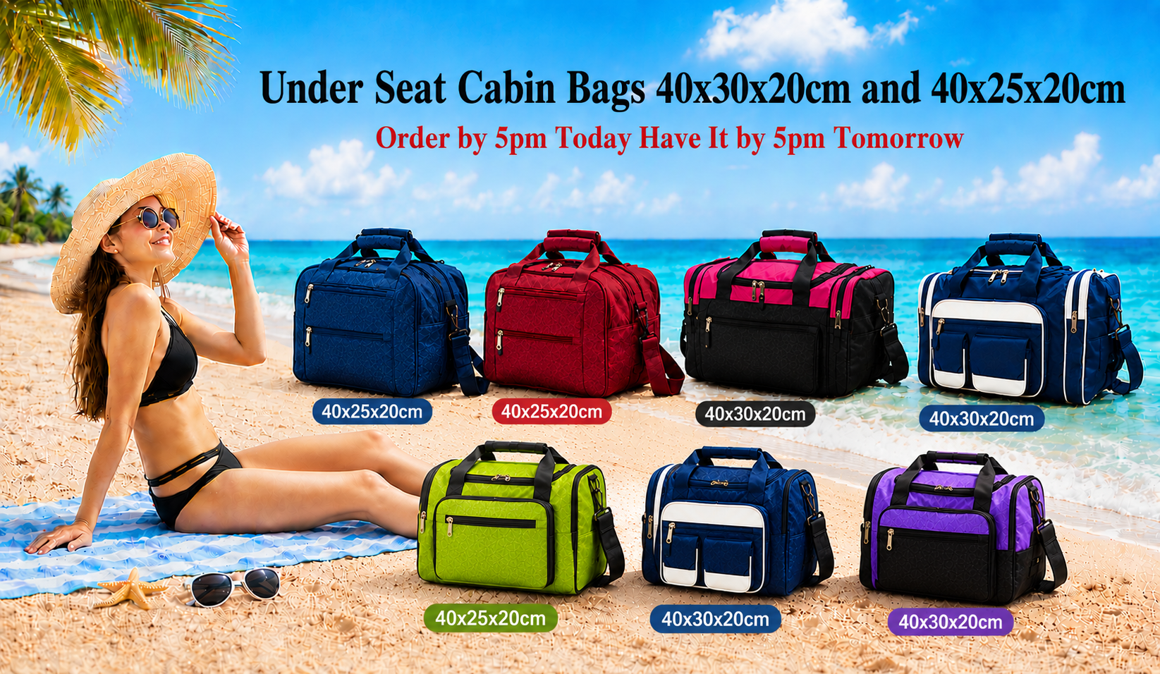 UNDER SEAT CABIN BAGS