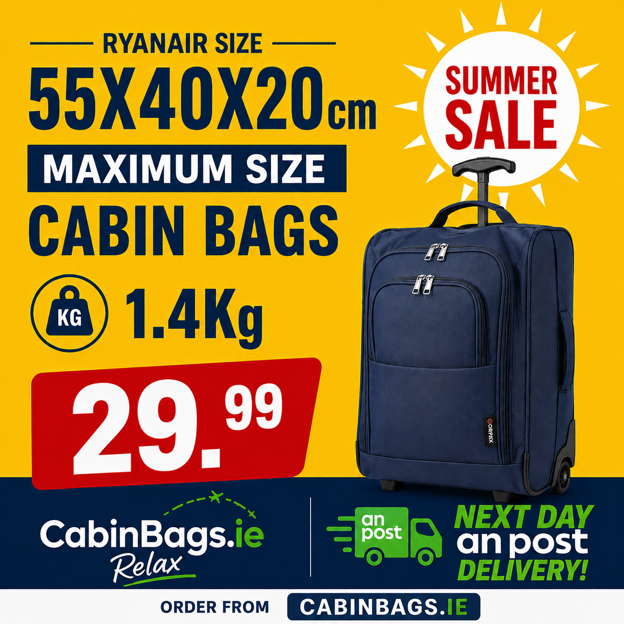 Overhead Cabin Bags