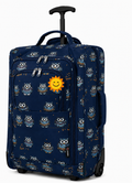Full Size Overhead Cabin Bag (55x40x20cm) Owl Navy