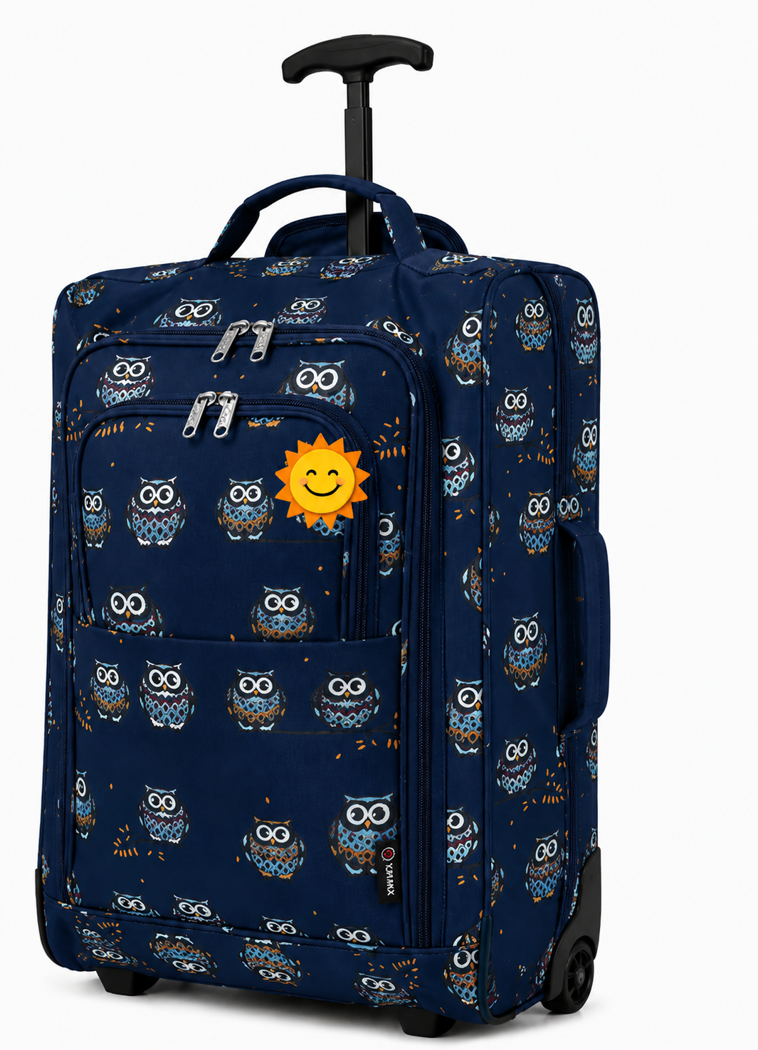 Full Size Overhead Cabin Bag (55x40x20cm) Owl Navy