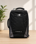 Overhead Cabin Trolley Backpack 55x40x20cm Karrimor Transit 40 Litre  2.5 Kg  Black/Grey