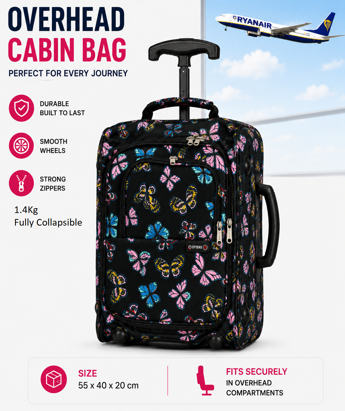 Priority Set Butterfly Navy