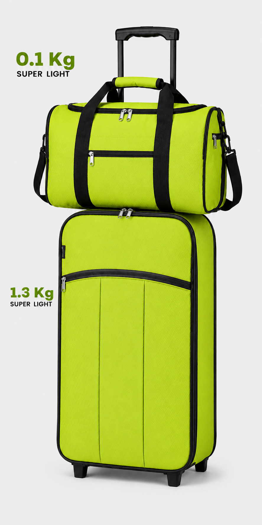 PRIORITY ECO CABIN BAG SETS Spanish Lime
