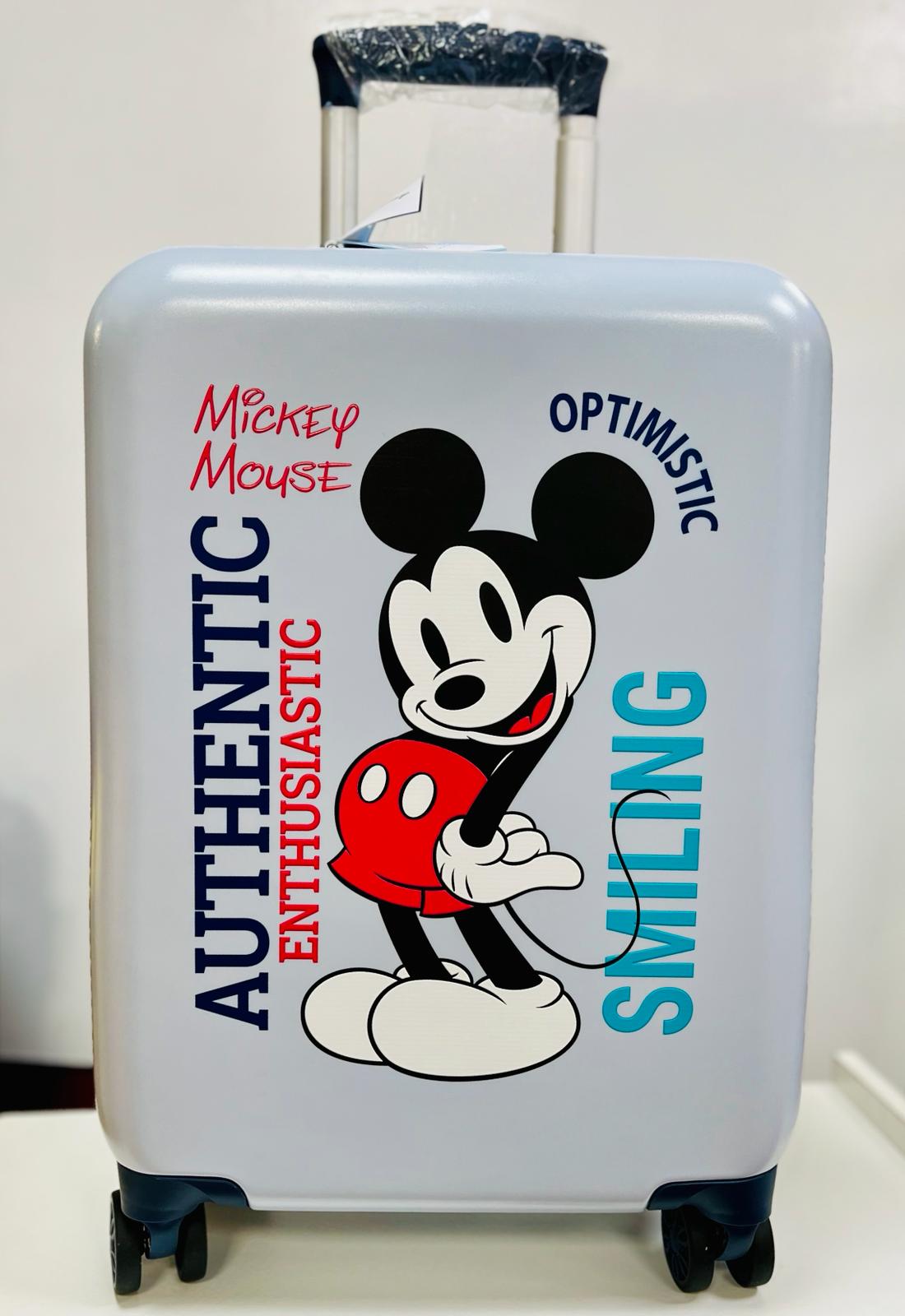 Disney Mickey Mouse Smiling Overhead Cabin Bags 55x35x20cm Florida Gray
