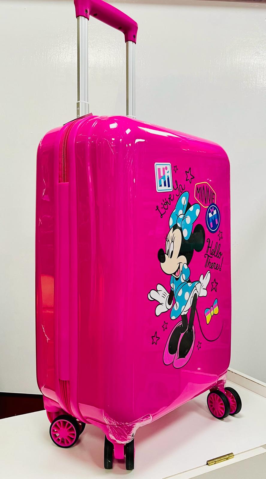Disney Love Ya Minnie Overhead Cabin Bags 55x38x20cm Florida Pink