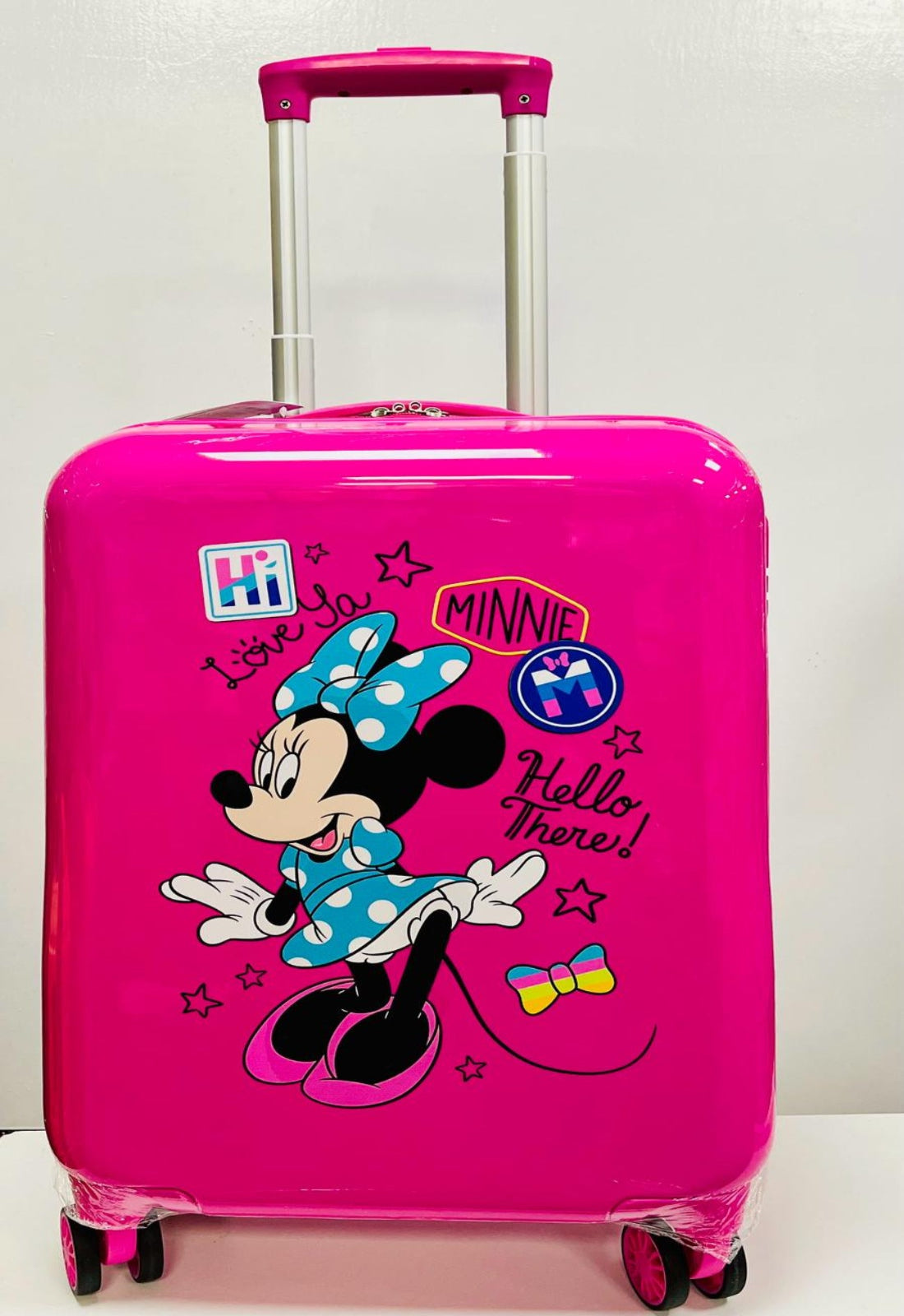 Disney Love Ya Minnie Overhead Cabin Bags 55x38x20cm Florida Pink