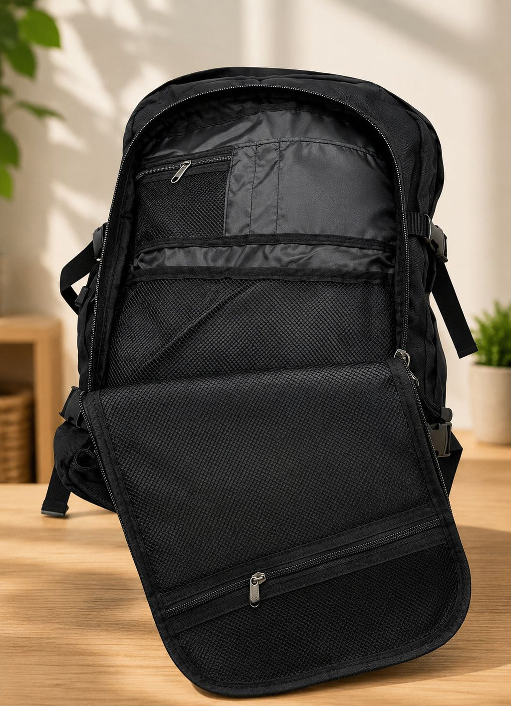 Overhead Backpack 50x40x20cm 0.5 Kg Classic Black