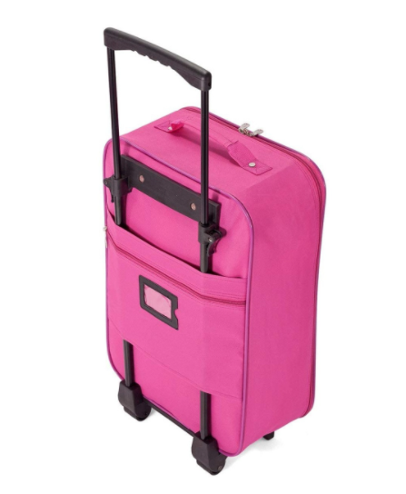 Londonmax Overhead Cabin Bag 1.3 Kg Lightweight Pink